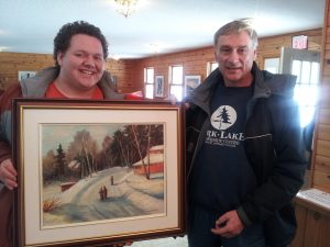 The Bark Lake Art Gallery is open