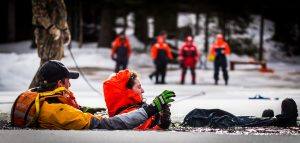 Understanding In-Water Ice Self-Rescue Training at Bark Lake Leadership and Conference Centre