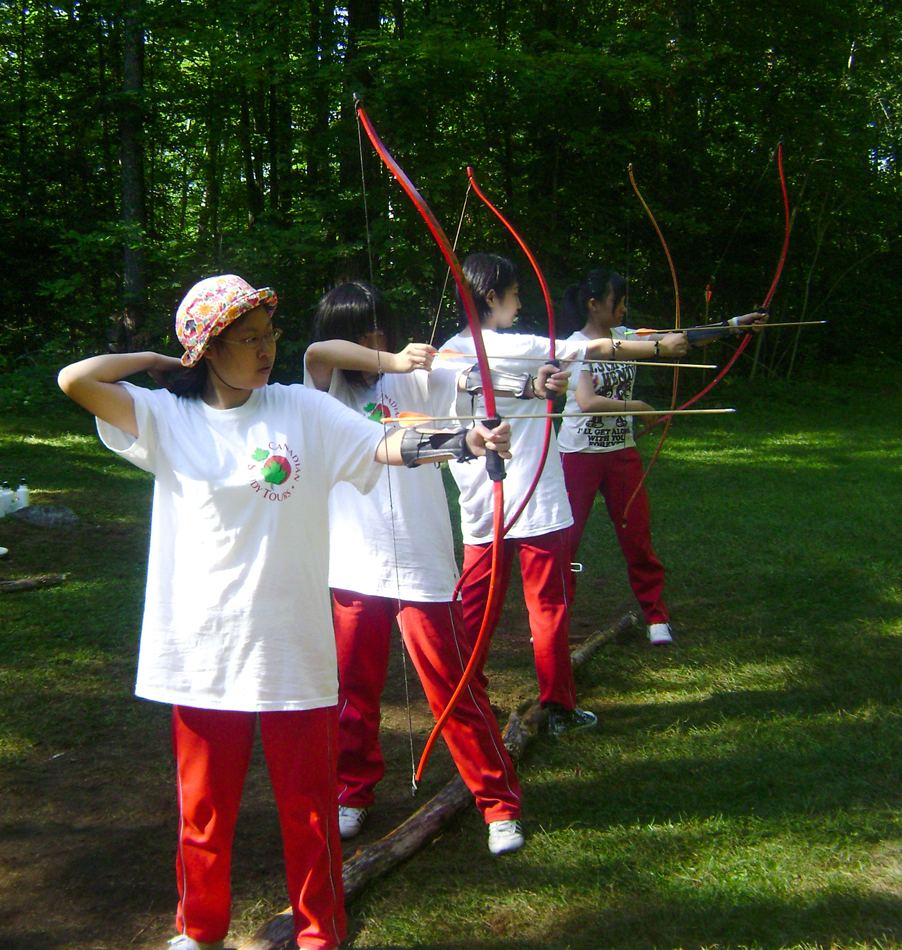 Archery at Bark Lake Leadership Centre