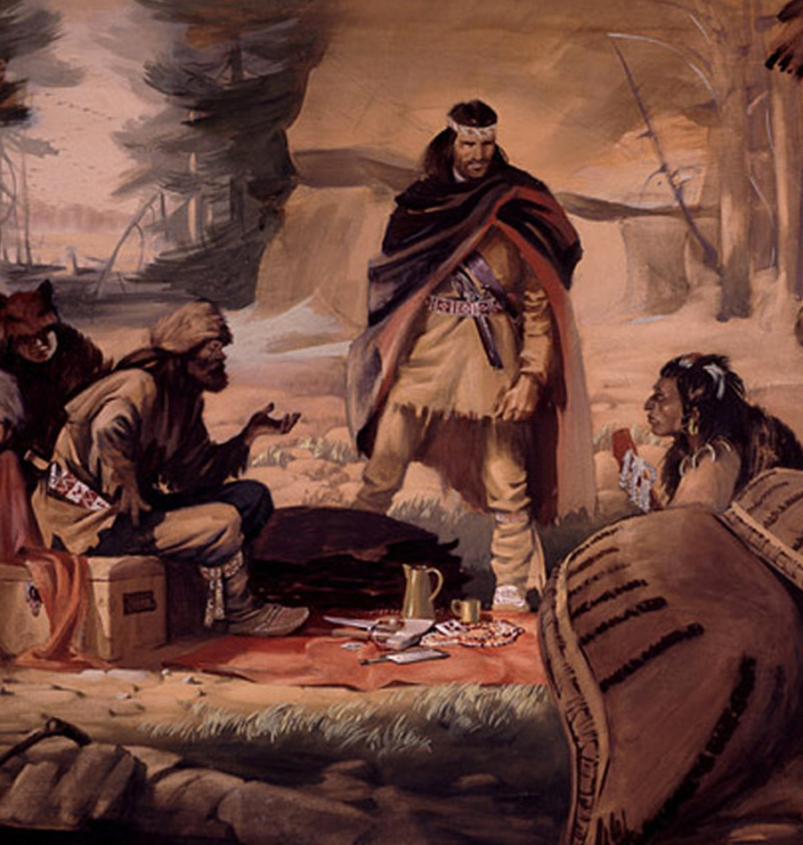 Coureurs-de-bois Fur Trade Game at Bark Lake Leadership Centre