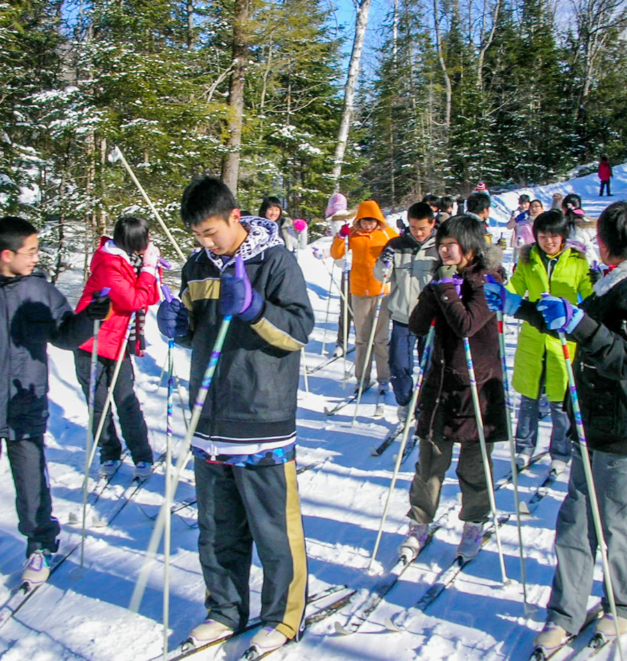 Cross Country/Nordic Skiing at Bark Lake Leadership Centre